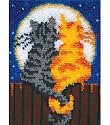 Latch Hook Kit 15X20-Moon Meow
