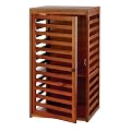 Cedar Etagere with Door Cherry