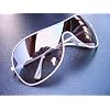 RAVS Sonnenbrille- Pilotenbrille Weiss  mit Soft Bag !