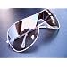 RAVS Sonnenbrille- Pilotenbrille Weiss  mit Soft Bag !