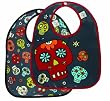 Sugarbooger Mini Bib Gift Set of 2, Dia De Los Muertos