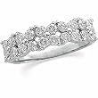 14K White Gold Diamond Wedding/Anniversary Band - 1.12 Ct.