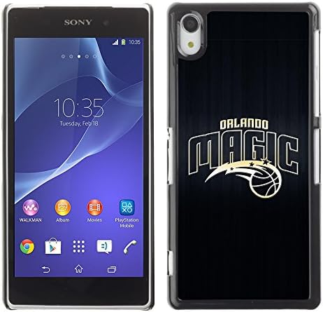 NUMO Slim Sleek Case Cover Armor Polycarbonate Aluminium / Orlando Basketball / Sony Xperia Z2