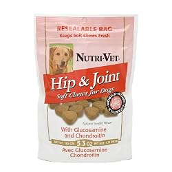 Nutri-Vet Hip and Joint Soft Chew, 5.3 Ounces