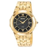 Seiko Mens Le Grand Sport Gold-Tone Watch #SKK640 by Seiko