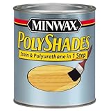 Minwax 61720 1 Quart Polyshades Gloss Wood Stain, Pecan