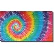 Tie Dye Mania Retro swirl tie-dye standard/queen size pillowcase