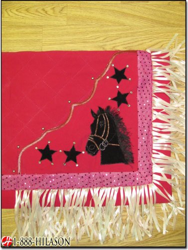 Saddle Blanket/pad/ Western/ Show/ Rodeo/ Barrel Racing