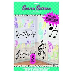 Musical Notes Scene Setter Add-Ons