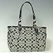 (�R�[�`)COACH �g�[�g�o�b�O�m�V�O�l�`���[ �C�[�X�g�E�G�X�g �g�[�g�n�L�����o�XX�p�e���g���U�[ F15146 SBWBK �u���b�N�z���C�gX�u���b�N ���s�A���i