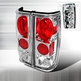 82-93 Chevy S10 Tail Lights Chrome