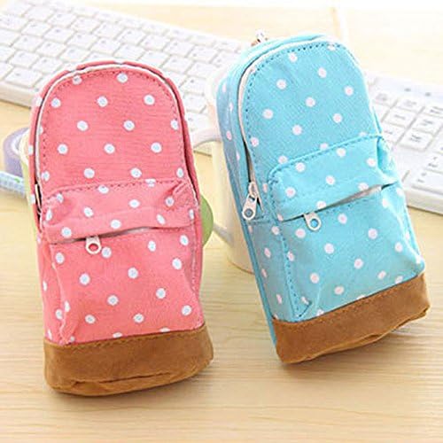 Mini School bag Pen Case Canvas Pencil Case Children Pen Bag For Students