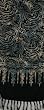 Scarf - Black Paisley