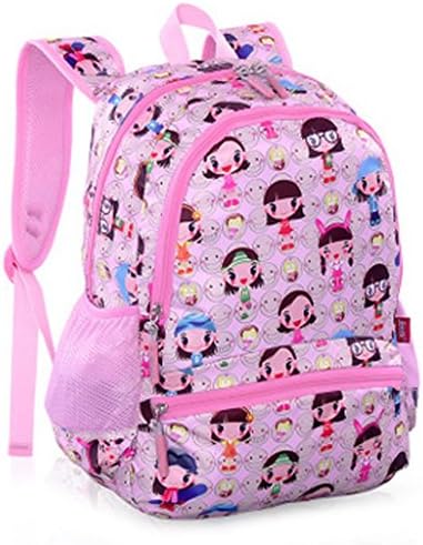 Multi Girls Nylon Double Shoulders Backpack