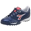 Diadora Men's Liga Turf Soccer Shoe,Cl Navy/Pearl Red,8 M