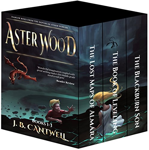 Aster Wood: Epic Fantasy Bundle (Books 1-3): The Lost Maps of Almara, The Book of Leveling, The Blackburn Son