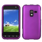 Samsung Conquer 4G Rubberized Hard Case - Purple