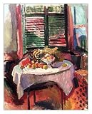 Afternoon Still Life Art Poster Print by Raoul Dufy, 24x30