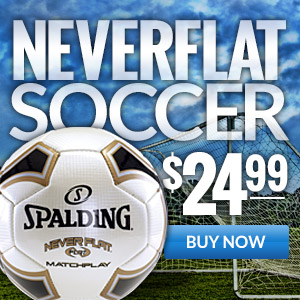 Spalding Neverflat Soccer Ball