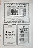 1906 HEAL CURTAINS LEA PERRINS SAUCE RADIOL RAYDUM