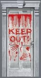 Halloween-Dekoration f�r die Eingangst�r
