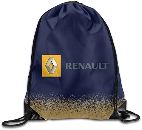 Renault Auto Racing Waterproof Nylon Drawstring Bag