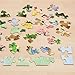 Bits and Pieces – 100 Piece Jigsaw Puzzle for Adults – A Touch of Spring by Artist Jane Maday - Cute Bunnies Jigsaw Puzzle, Completed Puzzle Size: 15
