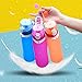 UPmall Collapsible Water Bottle - Medical Grade Silicone Leak Proof Foldable Sports Bottle 750ml (26 oz)