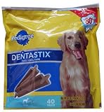 Pedigree Dentastix Daily Oral Care Dog Treats, 40 Count