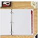 Avery Index Maker White Dividers with Red Tabs, 8-Tab, 5 Sets (11413)