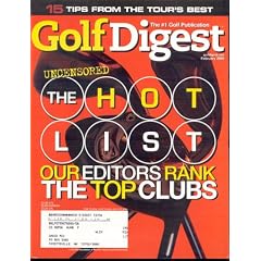 GOLF DIGEST FEBRUARY 2005 THE HOT LIST RANK THE TOP CLUBS!