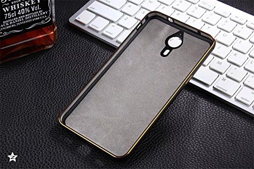 DAYJOY Luxury New Design Armor Shield Arc Edge Ultra Thin Aluminum Alloy Protective Metal Frame Bumper case With 3D Hard PC Back Cover Shell + 1PC tempered glass screen protector film for Letv Le 1 X600 (BLACK)
