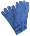 Red Moon Women's 100% Cashmere Cable Gloves