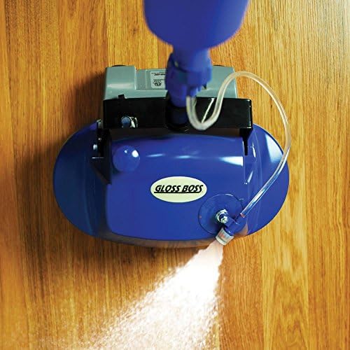B200776 Pullman Holt Gloss Boss Plus Floor Scrubber, Buffer with Attached Spray Applicator (Complete Set) w/ Bonus: Premium Microfiber Cleaner Bundle