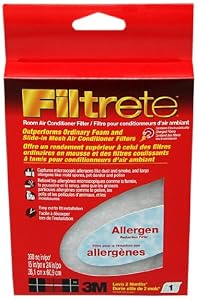 3M Filtrete Air Conditioner Filter, 15-Inch by 24-Inch (9808-12)