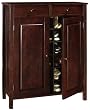 Mission style 33"w Shoe Storage With Drawer