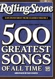 Rolling Stone Magazine Sheet Music Classics, Volume 2: 34 Selections from the 500 Greatest Songs of All Time (Easy Piano)