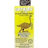 Ostrich and Beef Hickory Smoked Jerky, .75 OZ