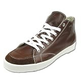 SPINGLE MOVE スピングルムーブ SPM-356《MENS:ブラウン》ミッドカットレザースニーカー