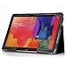 Poetic Samsung Galaxy Note Pro 12.2 / Tab Pro 12.2 Case [SlimBook Series] - Folio Case with Folding Cover Stand (SM-P900 / SM-P905 / SM-T900 / SM-T905) Black (3-Year Manufacturer Warranty from Poetic)