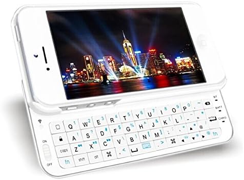Gengshi® Bluetooth 3.0 Keyboard iPhone 6 /6s 4.7 Case - Backlit Edition - Bluetooth Keyboard with Apple Commands and Backlit Keys (whtie)