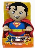  : DC Super Friends 10 Inch Deluxe Be Brave Buddies Plush Figure Superman