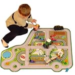 Car roadway playmat