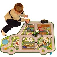 Car roadway playmat