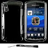 51KOoiSdRyL. SL160  Clear Smooth Design Cover / 2 Piece Snap On Crystal Protective Hard Case for Sony Ericsson Xperia PLAY ( PlayStation Android Phone )