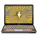 HP Pavilion DV3-1075US 13.3-Inch Laptop (2.10 GHz AMD Turion X2 RM-72 Dual-Core Processor, 4 GB RAM, 320 GB Hard Drive, DVD Drive, Vista Premium) Bronze/Chrome