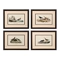 Set of 2 Coastal Birds Wall Decor