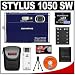 Electronics : Olympus Stylus 1050 SW 10.1MP Waterproof / Shockproof Digital Camera (Blue) + Olympus 2GB xD-Picture Card + Spare Li-42B Battery + Case + Accessory Kit