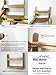 MiscHome Bamboo Spice Rack 100% Eco-Friendly Wall Mount or Countertop Spice Rack Organizer or K-Cup Holder