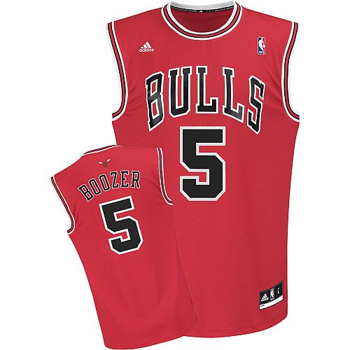 Adidas Chicago Bulls Carlos Boozer Youth (Sizes 8-20) Revolution 30 Replica Road Jersey Extra Large